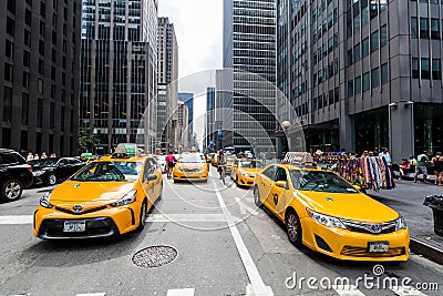 NEW YORK - AUGUST 23, 2015 Editorial Stock Photo